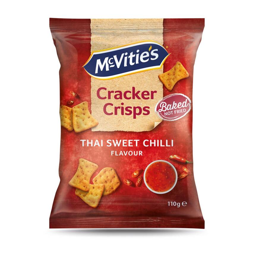 McVitie's Cracker Crisps Thai Sweet Chilli 110 G - 1