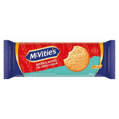 McVitie's Şeker İlavesiz Tam Buğday Bisküvi 133 G - McVitie's
