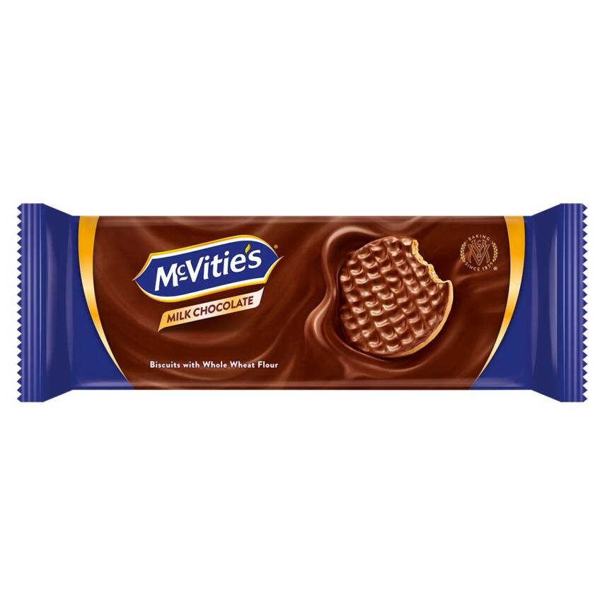McVitie's Sütlü Çikolata Kaplı Tam Buğday Bisküvi 150 G - 1