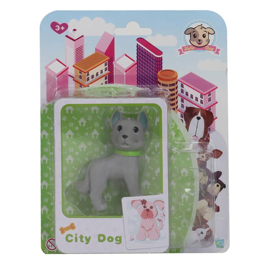 Mega Oyuncak City Dog Asortili Köpek Figürü - 1