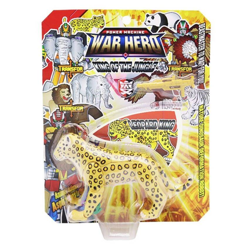 Mega Oyuncak Transformer Set Kral Leopar - 1