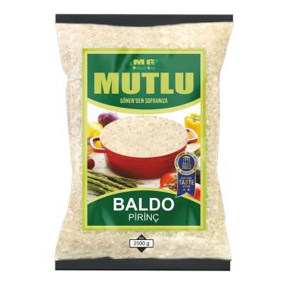 Mg Mutlu Baldo Pirinç 2,5 Kg - Mutlu