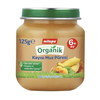 Milupa Organik Kayısı Muz Püresi 125 G - Milupa