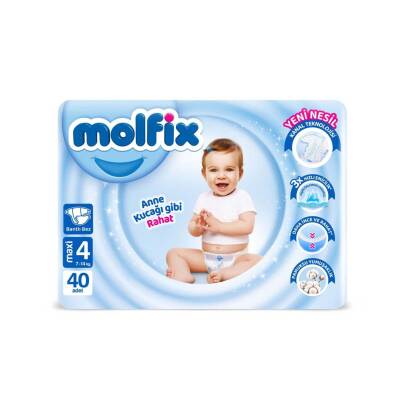 Molfix Avantajlı Paket 4 Beden Maxi 7-14 Kg 40'lı - Molfix
