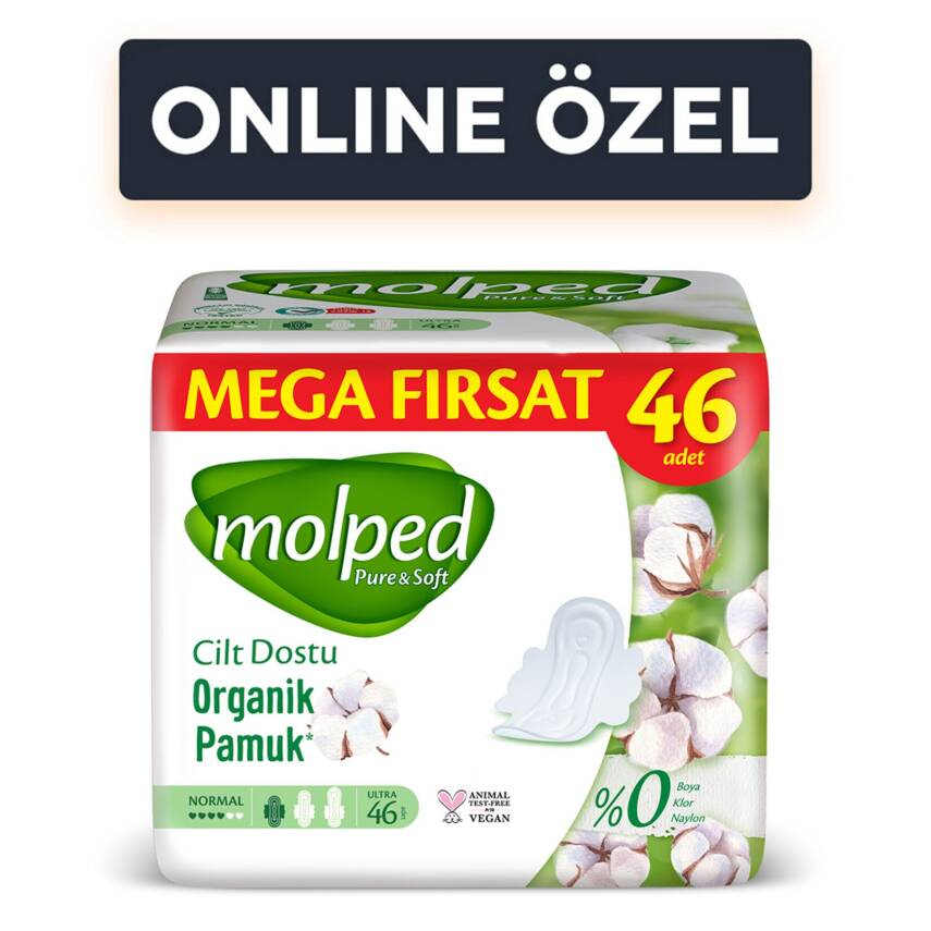 Molped P&s Normal Mega Hijyenik Ped 46'lı - 1