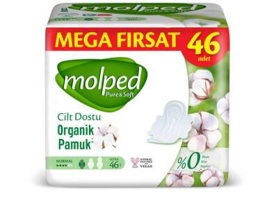 Molped P&s Normal Mega Hijyenik Ped 46'lı - Molped