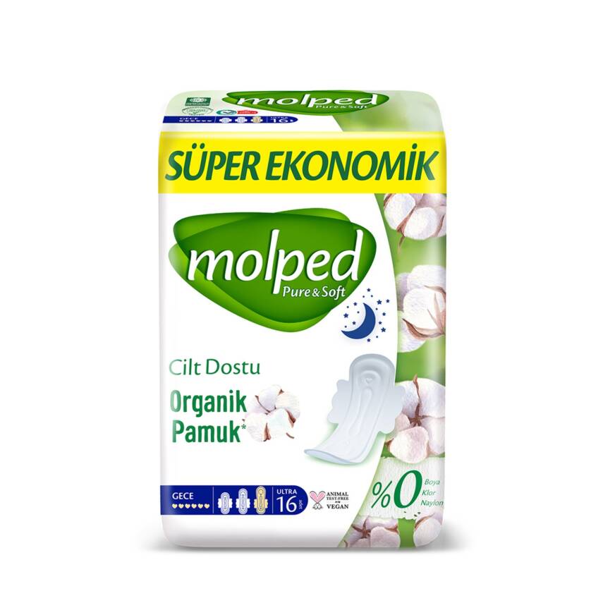 Molped Pure&Soft Gece Süper Ekonomik 16'lı - 1