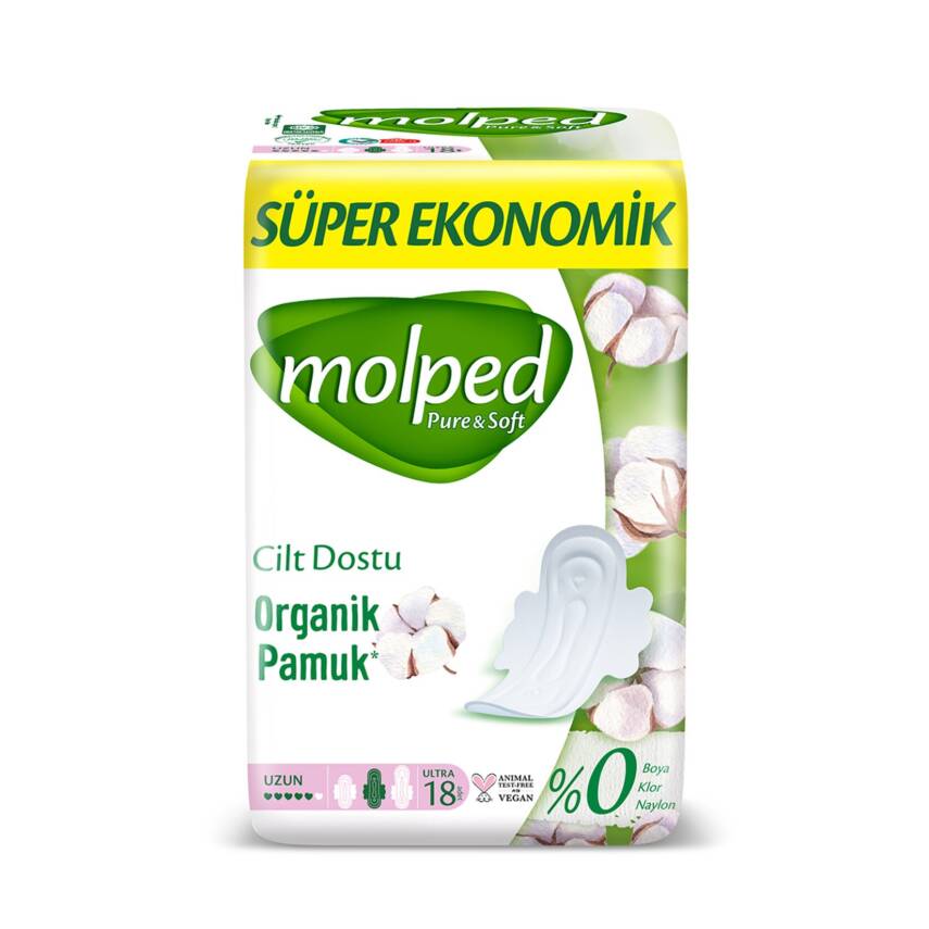 Molped Pure&Soft Uzun Süper Ekonomik 18'li - 1
