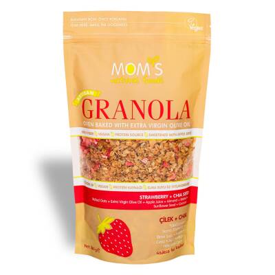 Moms Granola Çilek Chia 360 G - Mom's