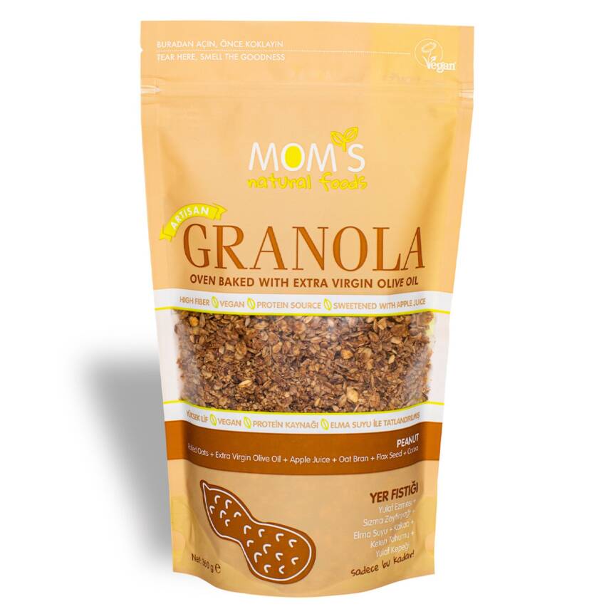 Moms Granola Yerfıstıklı 360 G - 1