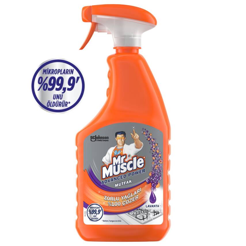 Mr. Muscle Advanced Power Mutfak Temizleyici Lavanta 750ml - 1