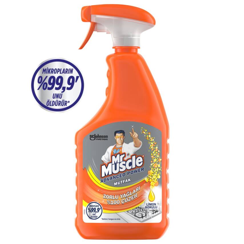 Mr. Muscle Advanced Power Mutfak Temizleyici Limon 750ml - 1
