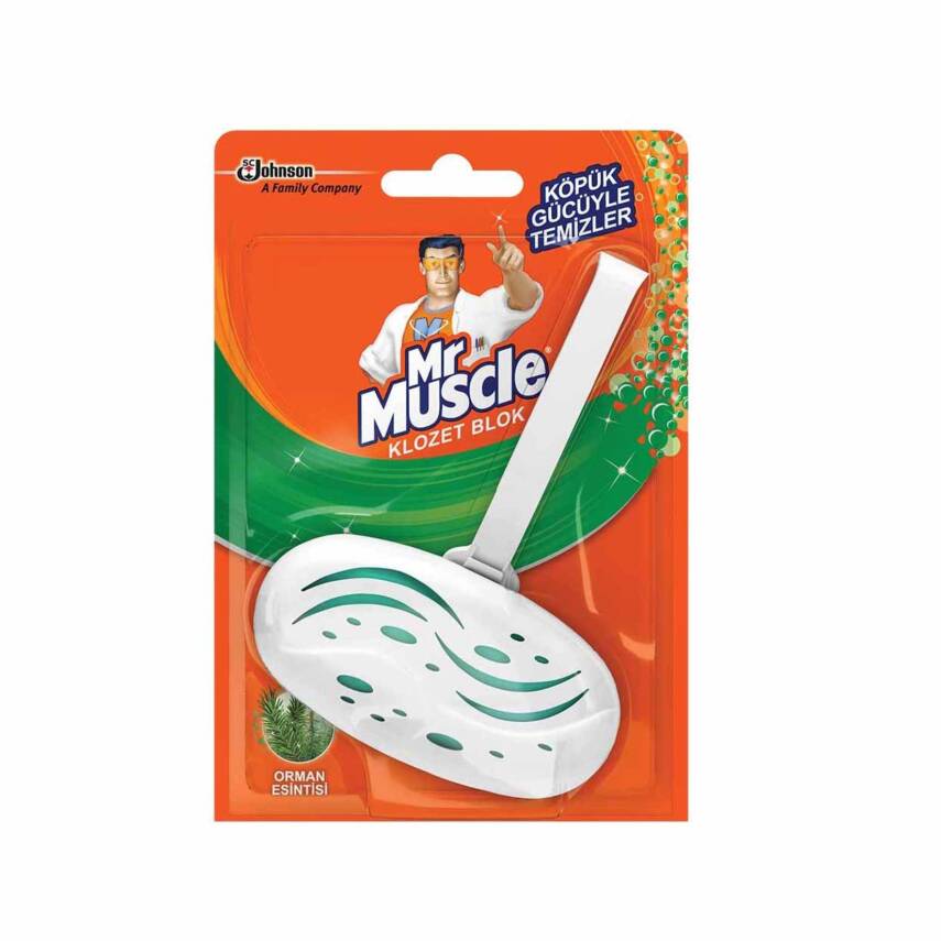 Mr. Muscle Klozet Blok Orman Esintisi 40 G - 1