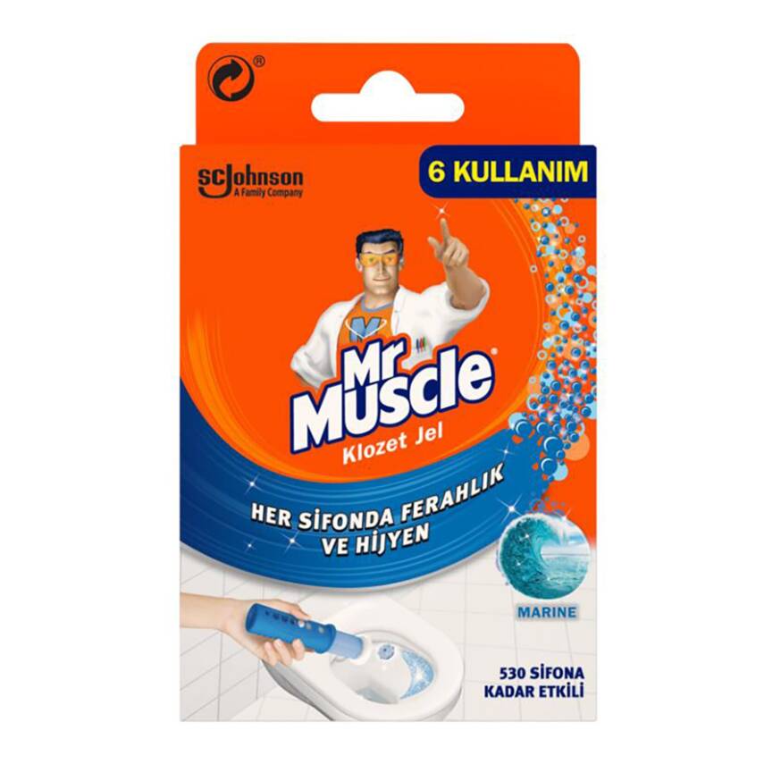 Mr. Muscle Klozet Jel Marine 36 Ml - 1