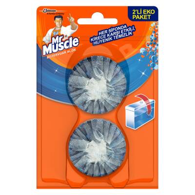 MR.MUSCLE REZERVUAR BLOK 2Lİ - Mr Muscle