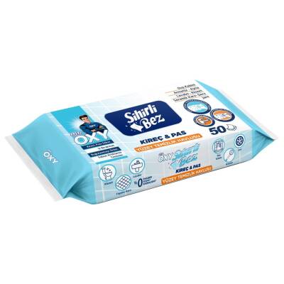 Mr.Oxy Kireç & Pas Yüzey Temizlik Havlusu 50'li - Mr Oxy