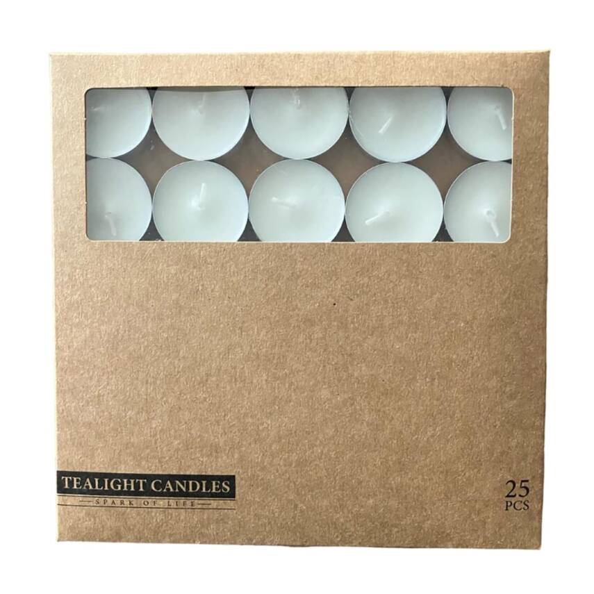 Mumsan 25'li Tealight Soft Kraft - 1