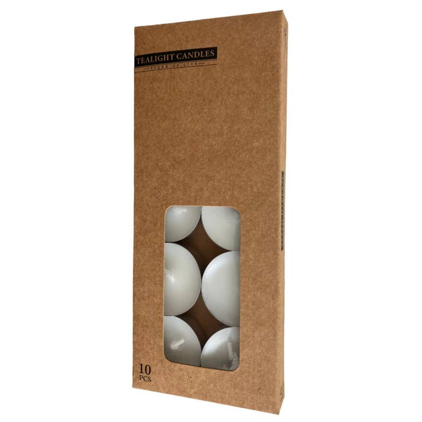 Mumsan Tealight Renkli Mum Kraft Paket 10'lu - 1