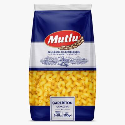 Mutlu Çarliston Makarna 500 G - Mutlu
