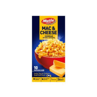 Mutlu Mac & Cheese Makarna 210 G - Mutlu