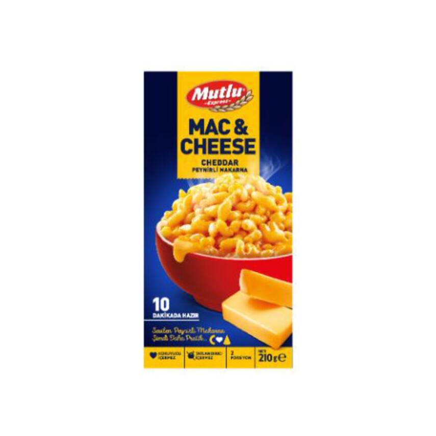 Mutlu Mac & Cheese Makarna 210 G - 1