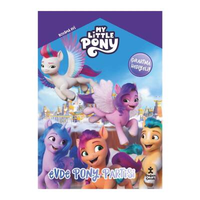 My Lıttle Pony Boyama Evi Evde Pony Partisi - Kitap