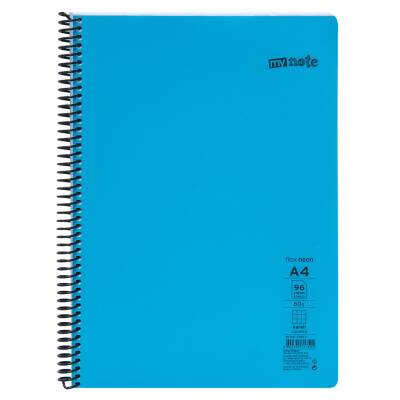 Mynote Flex Neo Defter A4 96 Yaprak Kareli - Mynote