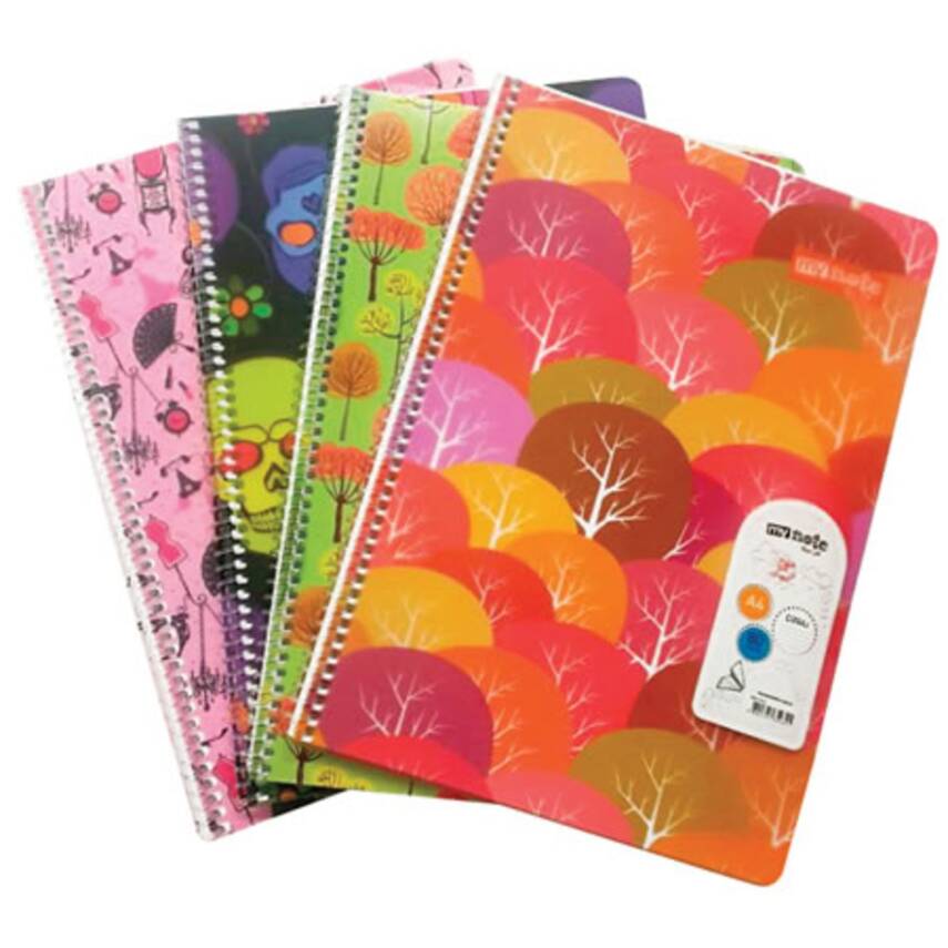 Mynote Flex Up A4 80 Yaprak Çizgili - 1