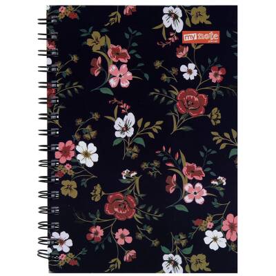 Mynote Floral Planner A5 100 Yaprak - Mynote