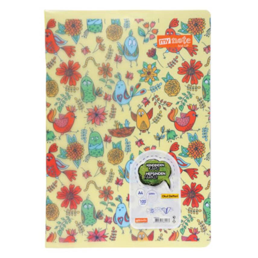 Mynote Pp Okul Defteri A4 100 Yaprak Çizgili - 1