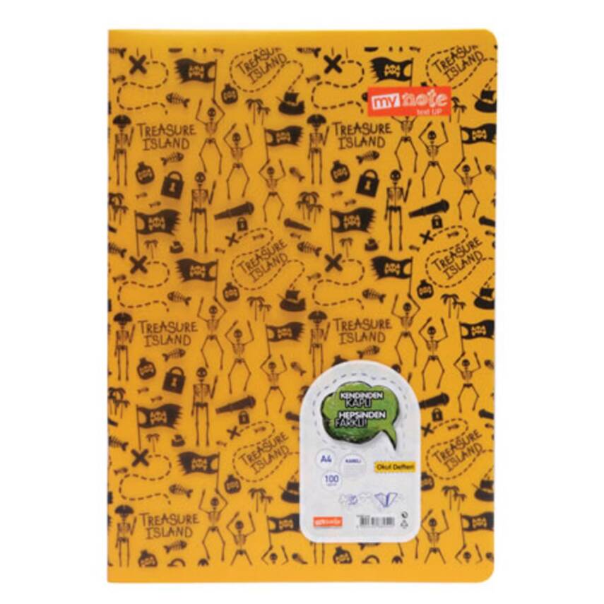 Mynote Pp Okul Defteri A4 100 Yaprak Kareli - 1