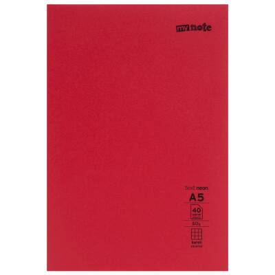 Mynote Text Neo Defter A5 40 Yaprak Kareli - Mynote