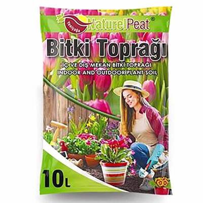 Naturelpeat Çiçek ve Saksı Toprağı 10 L - Naturelpeat