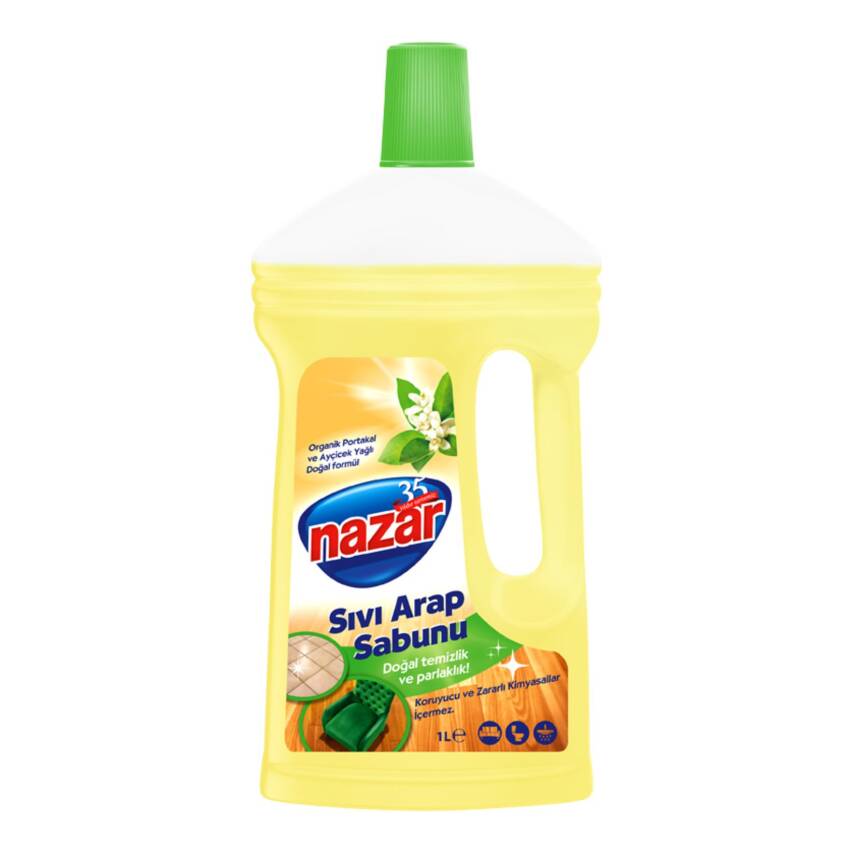 Nazar Sıvı Arap Sabunu Portakal Çiçeği 1 L - 1