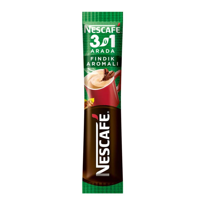 Nescafé 3ü1 Arada Fındık Aromalı 17 G - 1