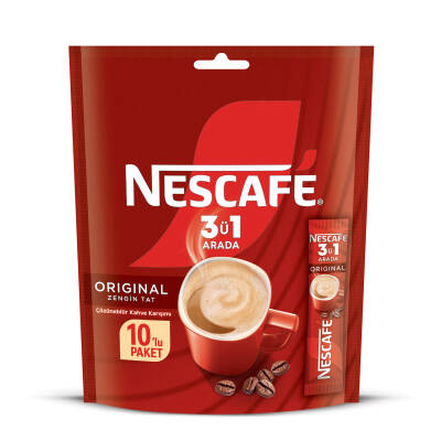 Nescafé 3ü1 Arada Paket 10 x 17.5 G - Nescafé