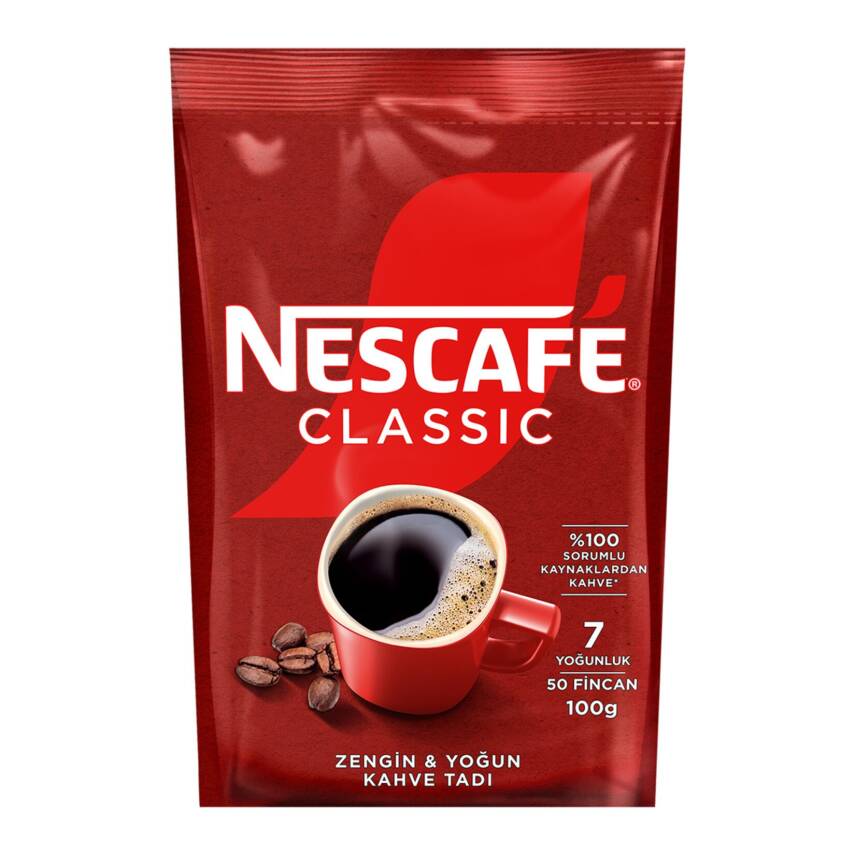 Nescafé Classic Ekonomik Paket 100 G - 1