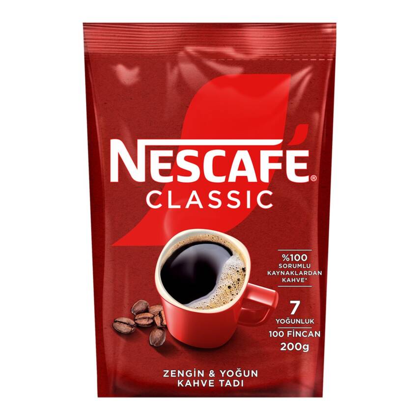 Nescafé Classic Ekonomik Paket 200 G - 1
