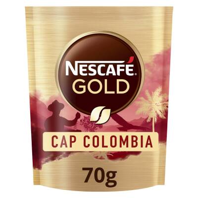 Nescafé Gold Cap Colombia Ekonomik Paket 70 G - Nescafé