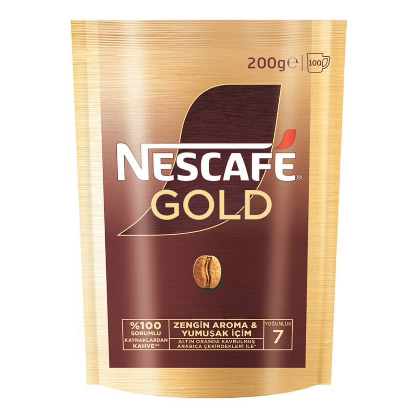 Nescafé Gold Ekonomik Paket 200 G - 1
