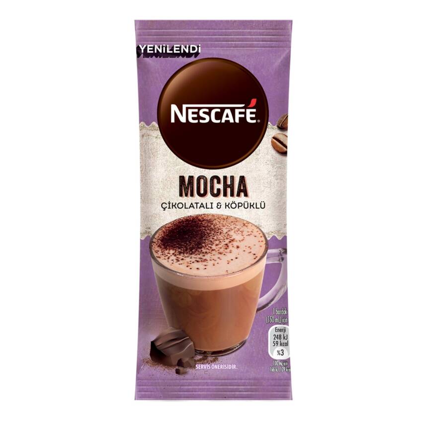 Nescafé Mocha Çikolatalı & Köpüklü Kahve Karışımı 17 G - 1