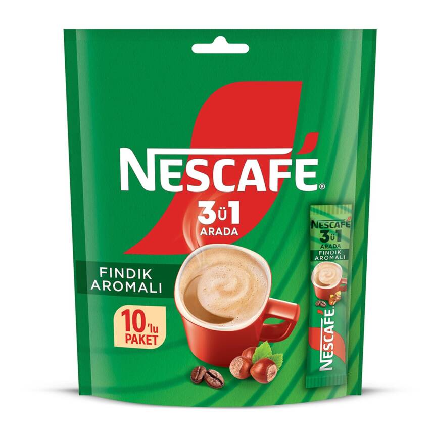 Nescafe 3ü1 Arada Fındıklı 10x17 G - 1