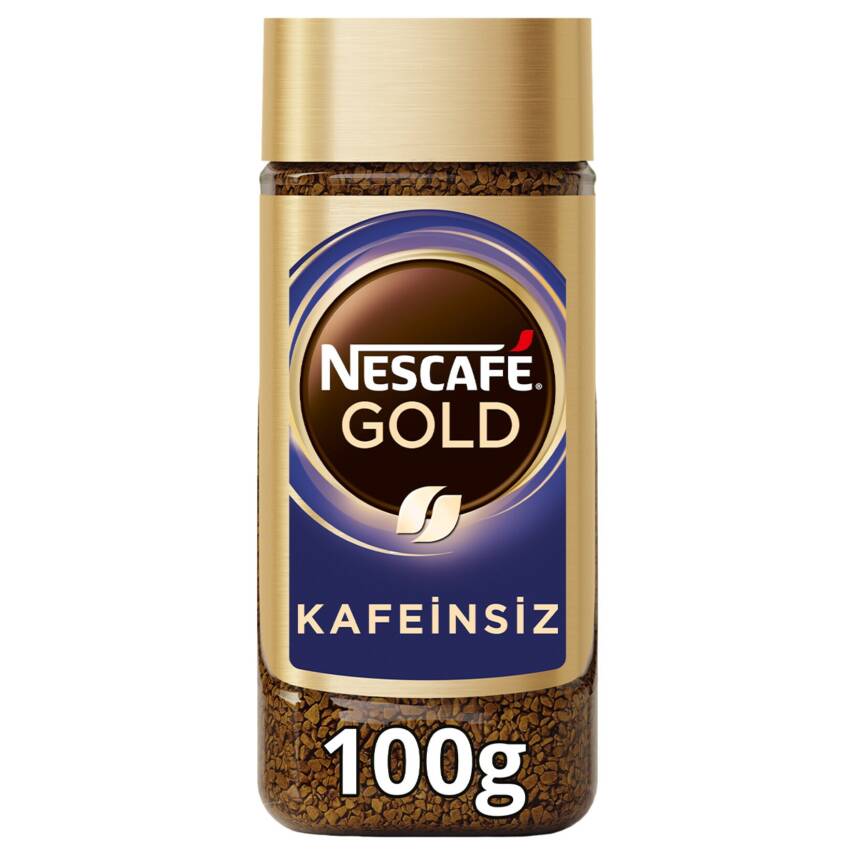 Nescafe Gold Kafeinsiz Kahve 100 G - 1