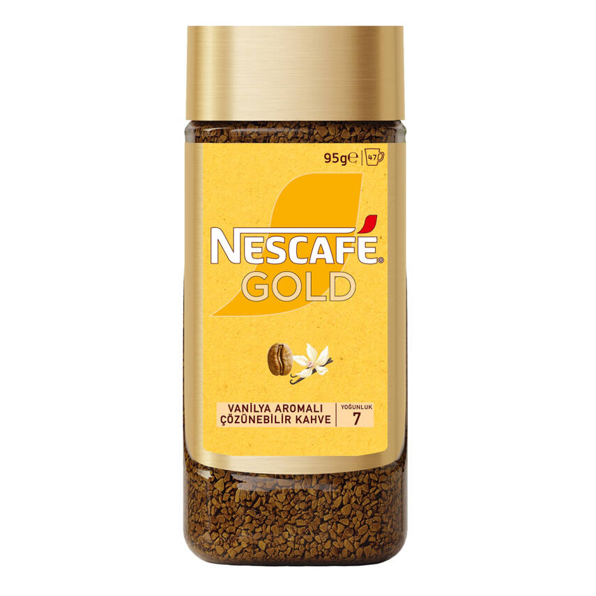 Nescafe Gold Vanilya Aromalı Kavanoz 95 G - 1