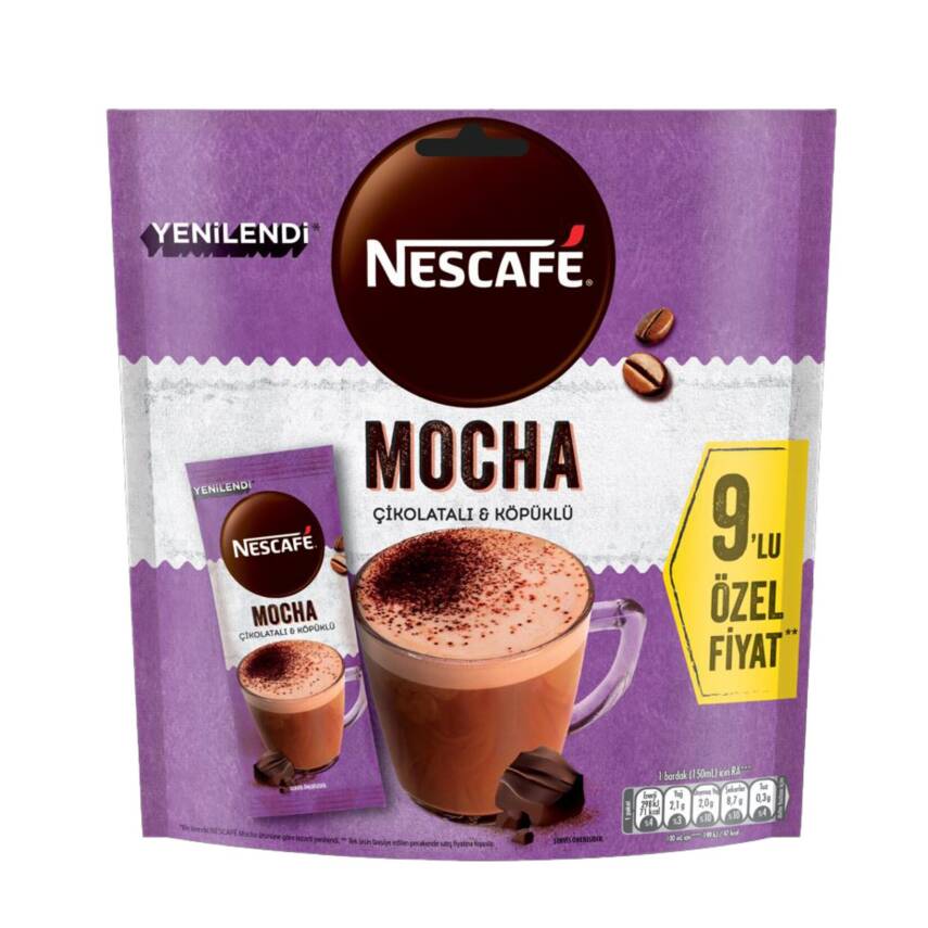 Nescafe Mocha Multi Paket 9 x 17 G - 1