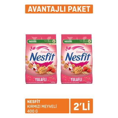 Nesfit Kırmızı Meyveli 2*400 G - Nesfit