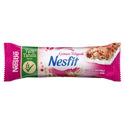 Nestle Nesfit Kırmızı Meyveli Tam Tahıllı Bar 23,5 G - Nestlé