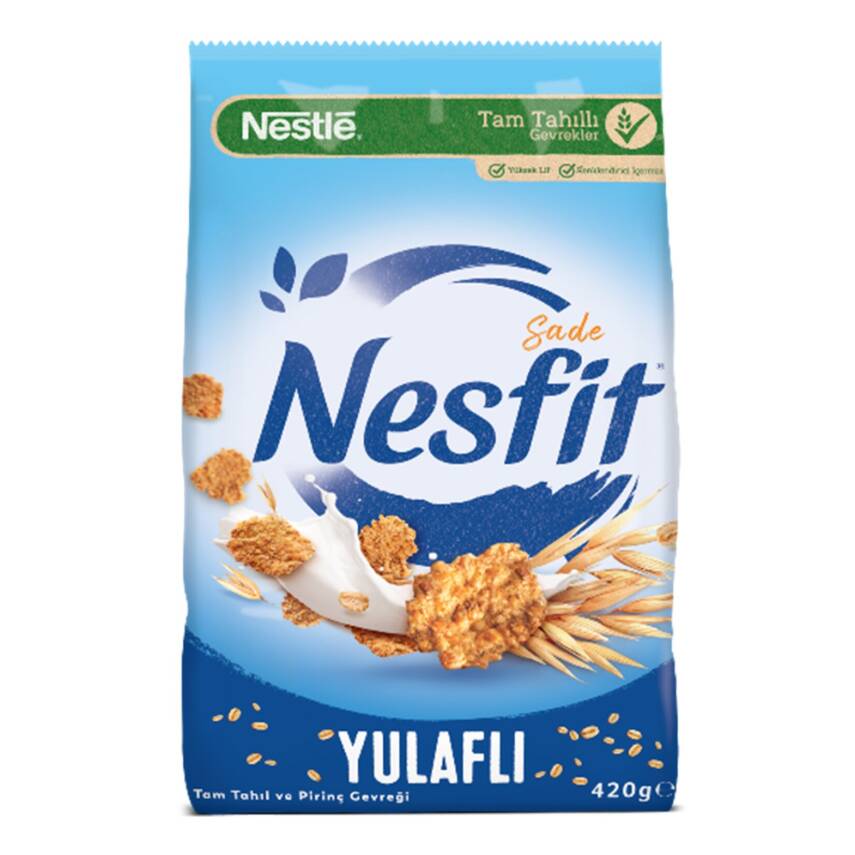 Nestle Nesfit Tam Tahıl ve Pirinç Gevreği 420 G - 1
