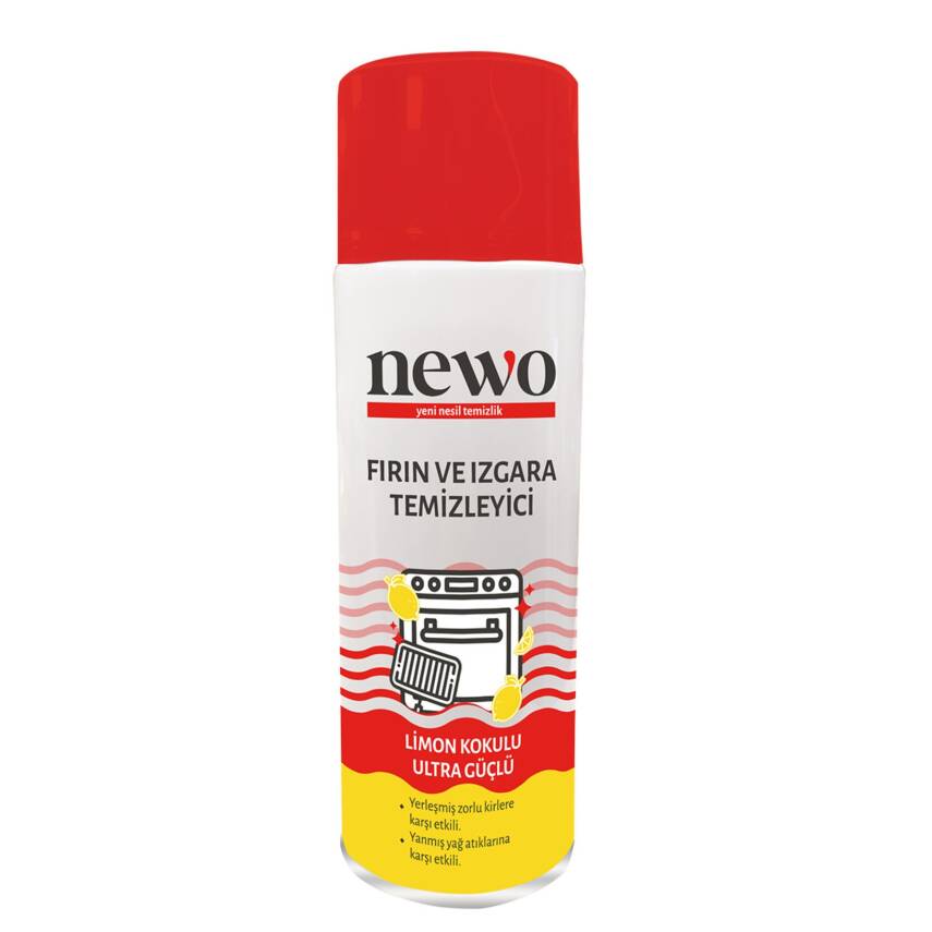 Newo Fırın & Izgara Temizleyici Köpük Limon 500 Ml - 1