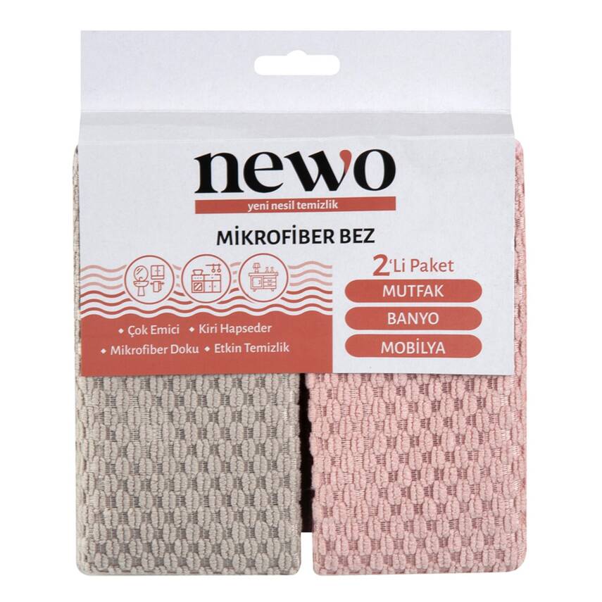 Newo Mikrofiber Bez 2'li - 1